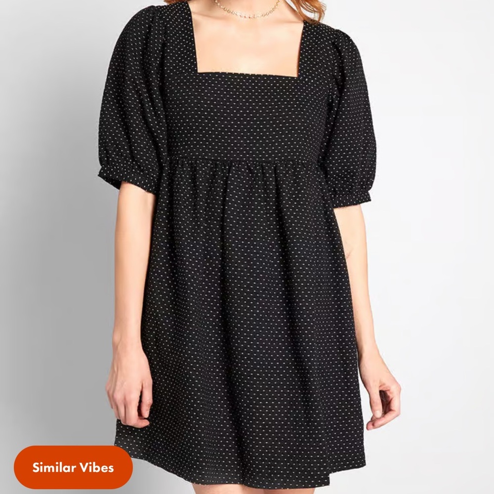 ModCloth Sunset Soiree Babydoll Dress